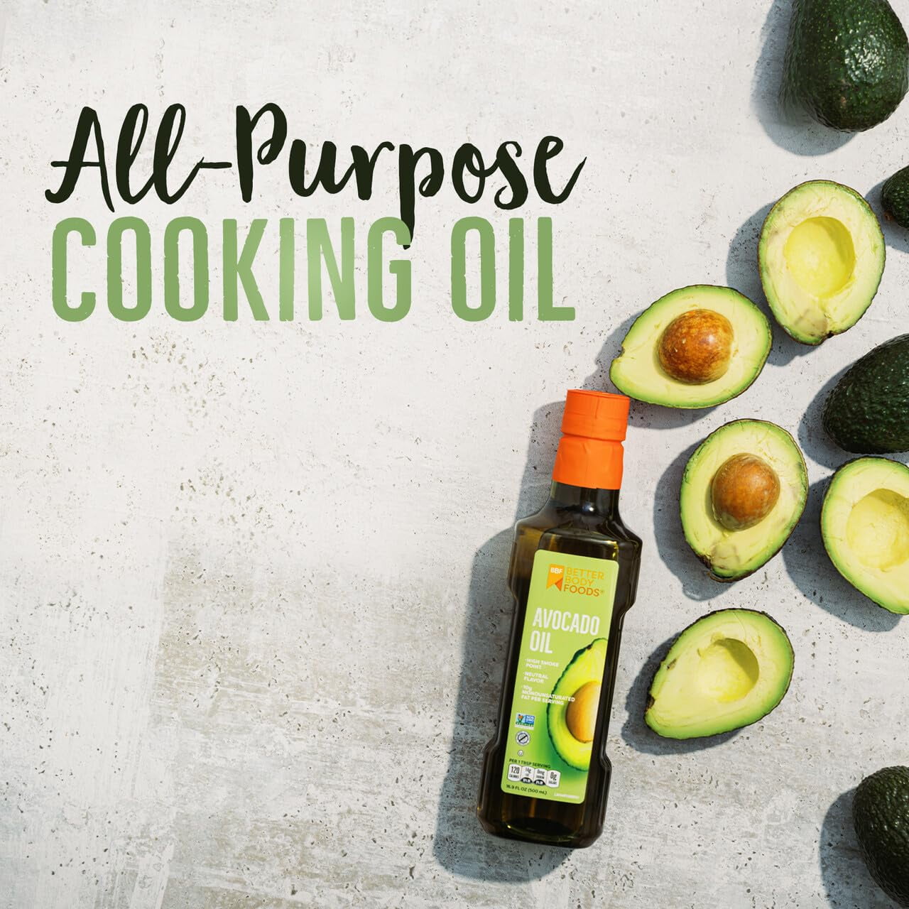 Better Body Foods Pure Avocado Oil (Pack of 3)
