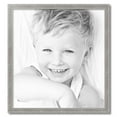 thumbnail image 2 of ArtToFrames 27" x 29" Classic Silver Picture Frame, 27x29 inch Silver Wood Poster Frame (WOM-4926), 2 of 7