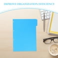 thumbnail image 3 of ELAYARD 10Sets Multi Color Binder Index Dividers for Office Planner and Journal Organization, 3 of 8