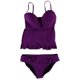 thumbnail image 2 of Tankini de 2 piezas para mujer Starlet Ruffle Brief de Profile, Púrpura, 14 Profile  Tankini, 2 of 2