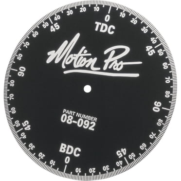 Crower C87602 12 Universal Pro Degree Wheel w/ Hub & Bushings - Engine Master Crower C87602 12 Universal Pro Degree Wheel w/ Hub & Bushings - Engine Master