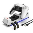 thumbnail image 5 of Sony PlayStation 5 Slim Digital PS5 with Extra Gray Camo Controller, Dual Charging Dock and MightySkins Voucher Bundle, 5 of 5