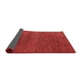 thumbnail image 2 of Ahgly Company Indoor Square Abstract Red Modern Area Rugs, 5' Square, 2 of 4