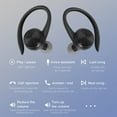 thumbnail image 3 of MZYMI R200 Sport Headset TWS Bluetooth Open Ear Wireless Headphone Ear Hook Sport Gaming Music Waterproof Earphone 3D HiFi Stereo Sound Earbuds With Mic, 3 of 6