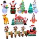thumbnail image 1 of Carrusel inflable de navidad, decoraciones navideñas, 2024, adornos de navidad, productos novedosos 2023, 1 of 4