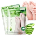 thumbnail image 2 of Efero-mascarilla exfoliante de Aloe para pies, calcetines para pedicura, antigrietas, parche para eliminar la piel del pie, 2 unidades = 1 par gym unisex, 2 of 2