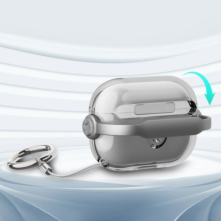 R-fun Pour AirPods Pro 3 Étui De Protection 2025, Transparent
