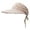 Beige, variant on Sun Hats Wide Brim Shapeable Straw Cowboy Hat for Women and Men with Hollowed Out Design Sun Practical Beach Wear White
