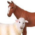 thumbnail image 4 of Farm Animal Toys Terra de Battat para más de 3 años con caballo, toro y oveja, 4 of 6
