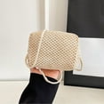 thumbnail image 6 of Qiweii Women's Straw Woven Crossbody Bag Summer Handbag Cluth Purses With Strap Fashion Casual Bag Women's Shoulder Bag, 6 of 6