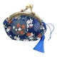 thumbnail image 3 of Monederos Con Hebilla Para Mujer Cierre Con Broche De Cambio Floral Azul Oscuro Sunnimix Monedero, 3 of 7