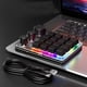 thumbnail image 1 of Teclado Personalizado OSU Macro Almohadilla, RGB Con Cable RGB Retroiluminado 16 Teclas 3 Perillas Programables Teclado Mecánico Con Una Mano Con Diseño De Interruptor Rojo Para, 1 of 7