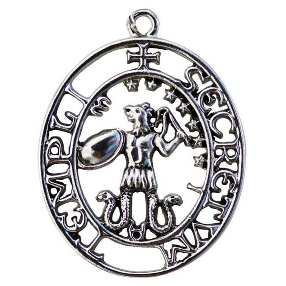 Starlinks KT13 Sigil Of Abraxas Pendant - Magickal Right And Might