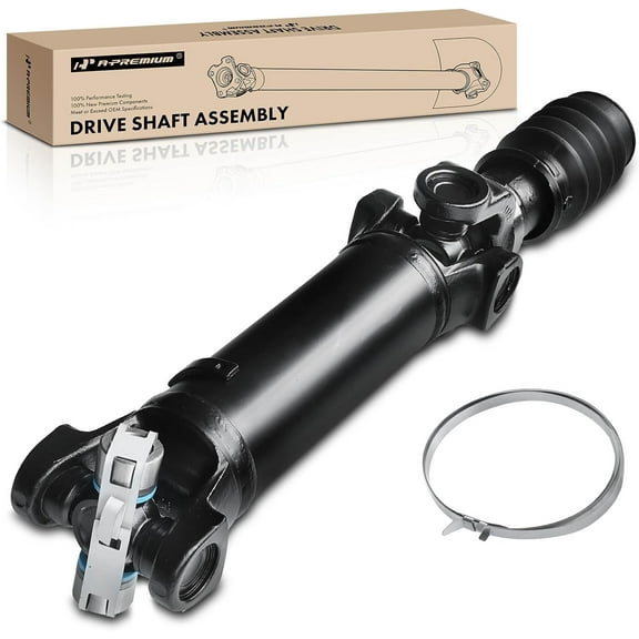 A-Premium Rear Driveshaft Assembly Compatible with Jeep TJ 1997-2006 Wrangler 1997-2006 4WD
