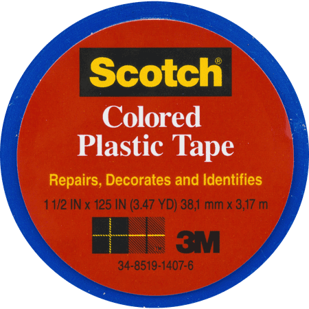 3M 191BLU Plastic Tape