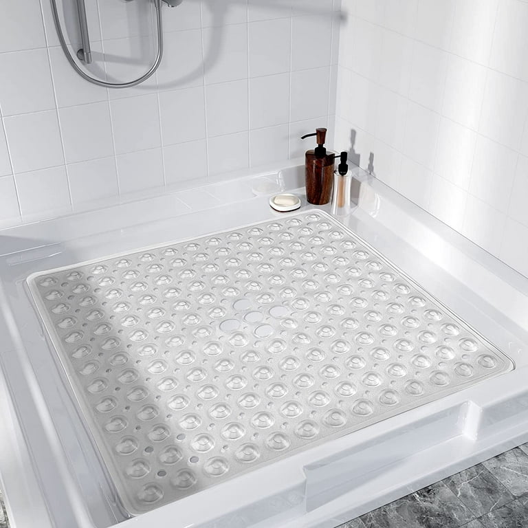Square bath mat shower deals