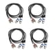 thumbnail image 1 of 4X Cable de Audio de Alta Fidelidad 2 Rca Macho Una Xlr 3 Pin Hembra Amplificador de Consola, 1 of 4