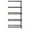 Black, variant on 5-Shelf Wire Shelving Add-On Unit Black - 24 x 72 x 74 in.