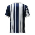 thumbnail image 6 of Men's Graphic Pique Polo Shirts Short Sleeve Performance Quick Dry Casual Collared Shirts Summer Beach Hawaiian Shirts, 6 of 7