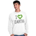 thumbnail image 5 of I Love Earth Reduce Reuse Recycle Long Sleeve TShirt Men Women Brisco Brands S, 5 of 6