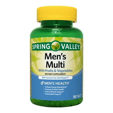 Spring Valley Men's Multi Tablets, 150 Count