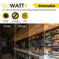 thumbnail image 4 of 4 Inch LED Square Slim Recessed Lights, 6 Pack, 11W, Ultra-Thin with Junction Box, 3 CCT, 600 Lumens, 4 of 6