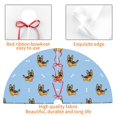 thumbnail image 6 of Kll 48" Christmas Tree Skirt Cute Puppy Xmas Tree Skirts Mat For New Year Xmas Holiday Party Indoor Outdoor Home Decoration, 6 of 9