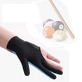 thumbnail image 6 of Fitness Accessories Left Right Hand Breathable Elastic Training Glove Three Fingers Snooker Glove Billiard Glove PURPLE RIGHT HAND-1PCS, 6 of 8