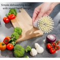 thumbnail image 5 of 1PC Easy Vegetable Brush Round Head Design Soft Bristles Easy-to-Use Product Brush Vegetable Scrub Brush P, 5 of 5