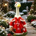 thumbnail image 7 of XGFHYJEH Porch Goose Outfits christmas, Porch Goose Clothes Clearance, Goose Clothes for Porch Goose, Goose Costume 23'' for Outdoor Outside Front Porch Garden Yard Lawn, 7 of 7