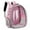 Pink, variant on Pet Portable Cat Transparent Space Bag Backpack For Dogs,Grey