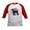 Red/White, variant on CafePress - Giant Schnauzer Patriot Kids Baseball Jersey - Kids Cotton Baseball Jersey, 3/4 Sleeve Shirt