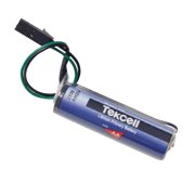 For Tekcell SB-AA11 3.6V 2400mAh AA Li Battery Non Rechargeable with Black Plug Brand New