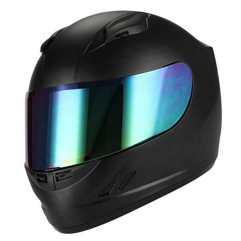 1STORM MOTORCYCLE BIKE FULL FACE HELMET MECHANIC MATT BLACK - Walmart.com