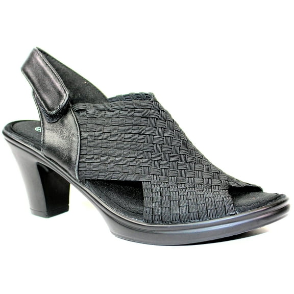 Bernie Mev's Beatrice Womens Block High Heel Sandal