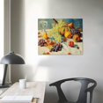 thumbnail image 3 of Nawypu Van Gogh Prints - Grapes,Lemons,Pears And Apples Poster - Impressionism Canvas Wall Art - Still Life Fruit Oil Painting Print for Kitchen, 3 of 4