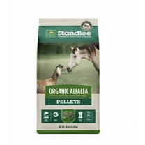 Standlee Premium Western Forage Organic Alfalfa Hay Pellets Horse and Goat Feed, 40 lb.