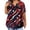 #A13-Black, variant on 4th Of July Tunic Tops for Women Plus Size American Stars Print Patriotic T Shirt Cute V Neck Short Sleeve Tunic Shirts Going Out Independent Day Blouses,Navy XL