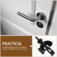 thumbnail image 4 of unbranded Portátil Para Puerta Resistente De Metal Negro Para Seguridad En Casas Y, 4 of 8
