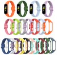 thumbnail image 5 of Replacement Watchband Sweat-proof Comfortable Soft Silicone Strap Compatible For Samsung Galaxy Fit2 R220 lime green, 5 of 5