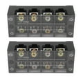 thumbnail image 1 of Terminal Block, High Temperature Resistance TBC Fixed Type PC Iron Terminal Strip 2 Pcs  for Bridges 3 Bits 1003,4 Bits 1004, 1 of 7