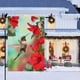 thumbnail image 3 of Bandera de jardín de primavera y verano con diseño de colibrí, hibisco rojo, pequeña bandera vertical de doble cara, rústica, de arpillera, para patio, césped, decoración al aire libre, 12,5 x 18, 3 of 5