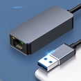 thumbnail image 2 of WINDLAND Ethernet Adapter USB 3.0/ Type C to Gigabit Ethernet RJ45 Lan Converter 1000mbps, 2 of 8