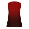 thumbnail image 5 of hxobax Womens Gradient Eyelet Tank Tops Sexy Summer Camisoles V Neck Sleeveless Basic Tee Cami Shirt, 5 of 5