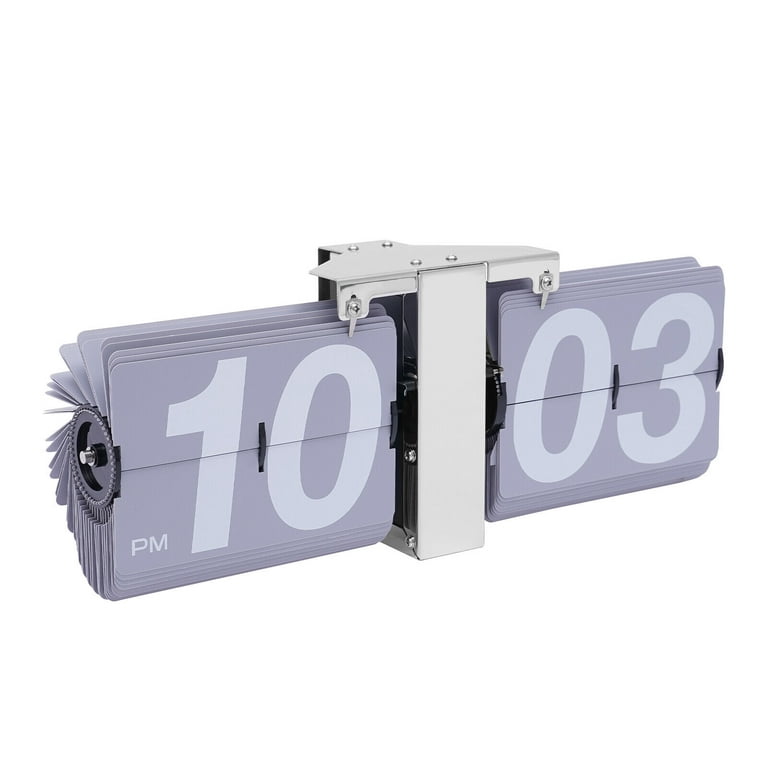 Retro Electrical Digital Flip Clock Flipping Out Wall and Tabletop Flip  Clock US