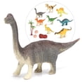 thumbnail image 1 of Dinosaur Model Toy Miniature Animal Toy Dinosaur Model Animal Model Educational Animal Toy 8Pcs Kid Child Simulation Dinosaur Miniature Animal Model Toy Home Decoration ANGGREK No, 1 of 7