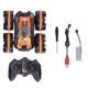 thumbnail image 2 of 2.4G Coche de Control Remoto Anfibio 360 Grados Giratorio Impermeable RC Stunt Car Vehículo Naranja, 2 of 9