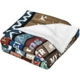 thumbnail image 3 of Son Gifts from Mom - Son Blanket from Mom, Birthday Gift for Son, Graduation Gift for Son, Best Son Ever Gifts, Son Gift for Christmas to Son, Birthday Gifts for Son Throw Blankets 60"X 50", 3 of 5