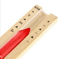 thumbnail image 5 of Wooden Sauna Hourglass Wall Mounted Rotating 15mins Sandglass Clock White Sand Timer for Home Store Use, 5 of 12