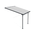 thumbnail image 2 of Palram - Canopia Feria 10' x 10' Polycarbonate/Galvanized Steel Patio Cover - Gray/Clear, 2 of 10